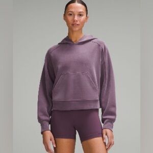 lululemon cropped softstreme hoodie Sz 6